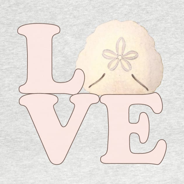 Lispe LOVE with Sand Dollar by Lispe